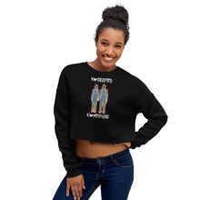 Load image into Gallery viewer, Love is eternal Crop Sweatshirt
