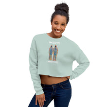 Load image into Gallery viewer, Love is eternal Crop Sweatshirt
